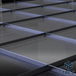 T24 expanded metal ceiling metal 600x600